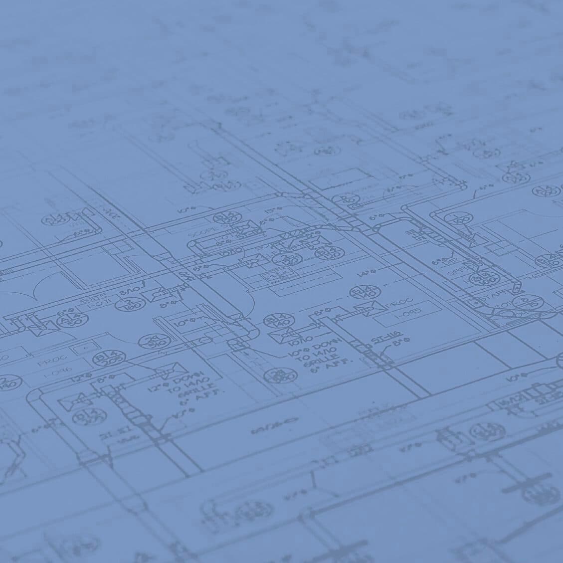 An HVAC blueprint